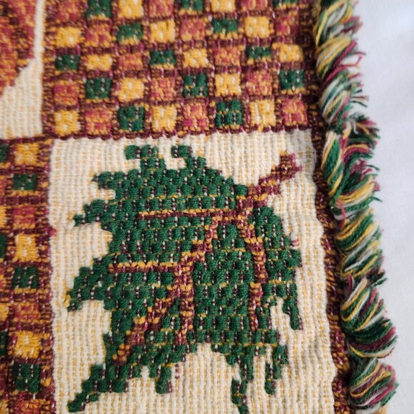 Windham Weavers Fall Pumpkin Harvest Placemats (8) and Table Runner - Picture 2 of 5